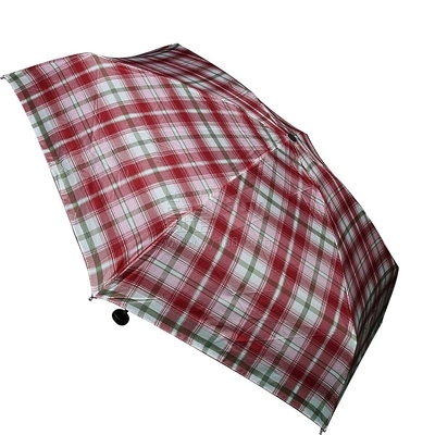 天堂格子伞 混色四折设计，办公生活中的精致伴侣